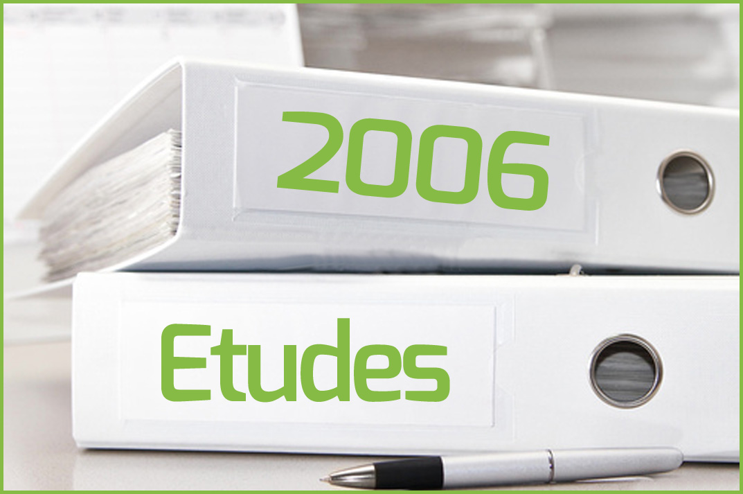 Etudes 2006