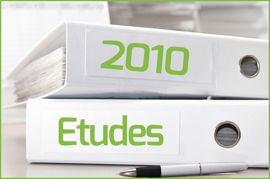 Etudes 2010