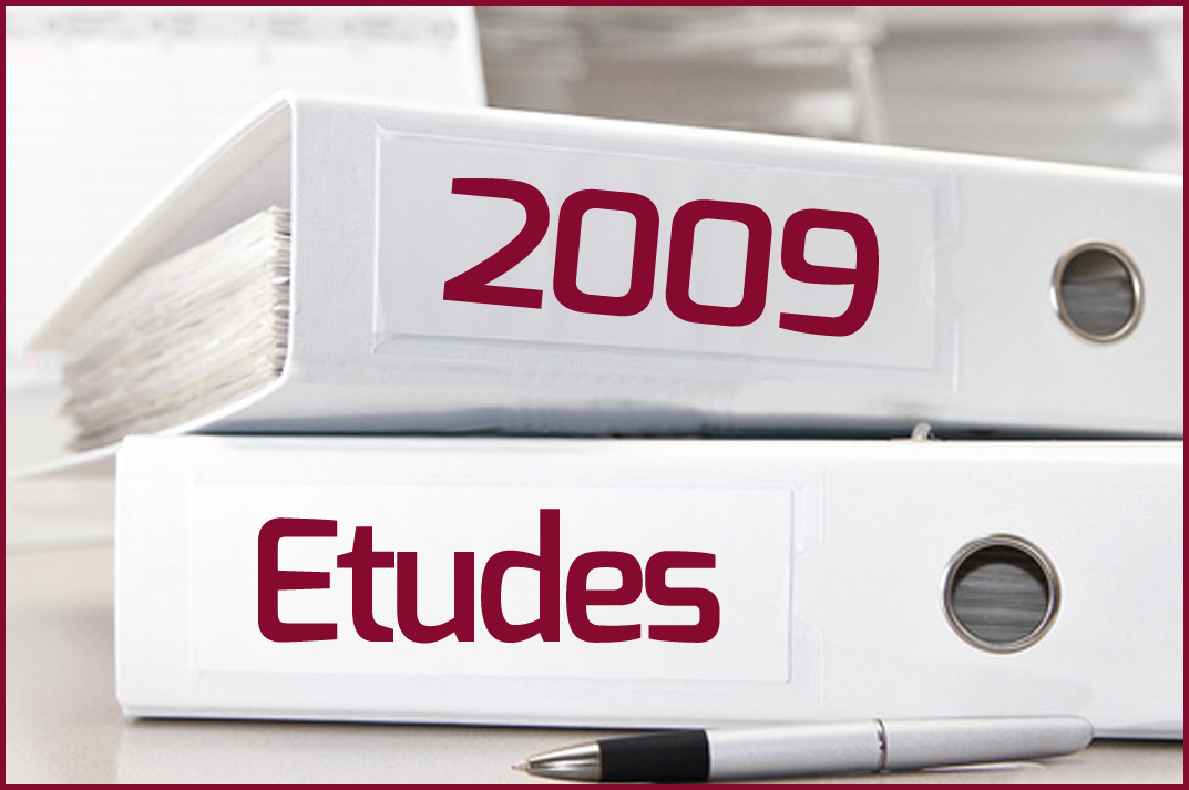 Etudes 2009