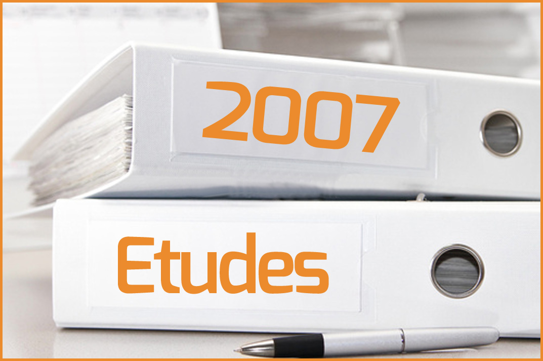 Etudes 2007