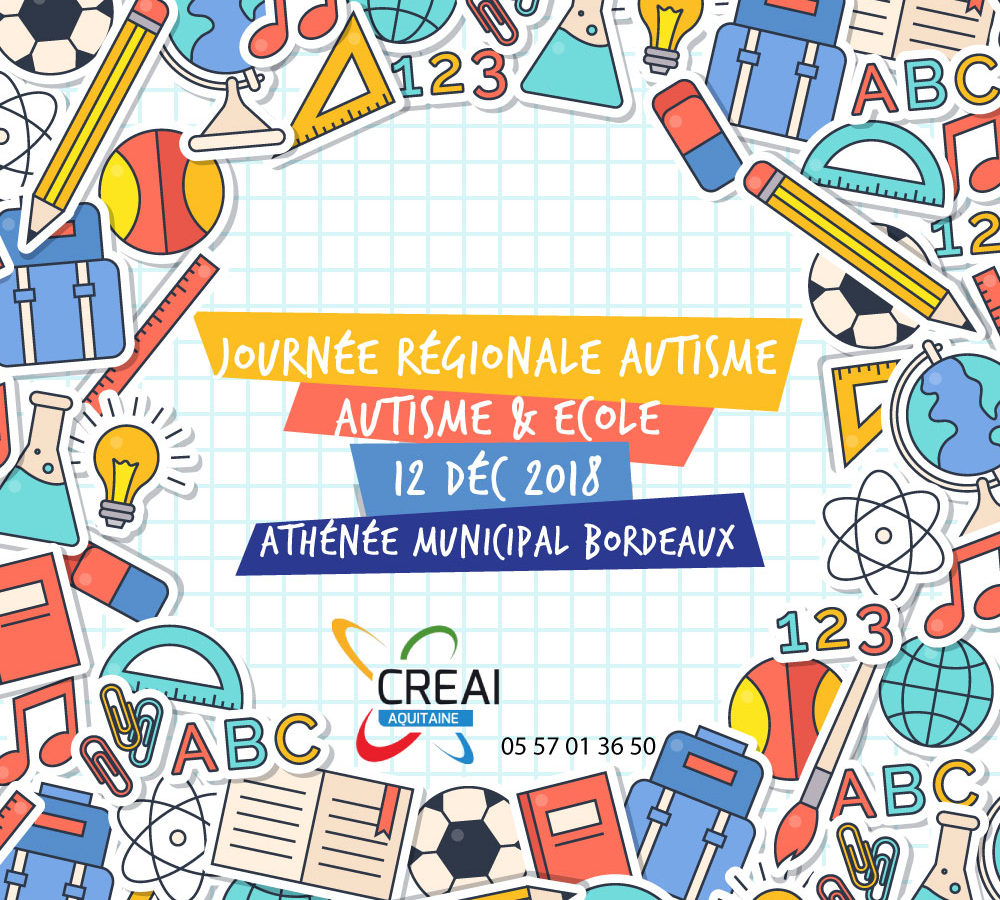 Autisme & Ecole – 12 décembre 2018 à Bordeaux